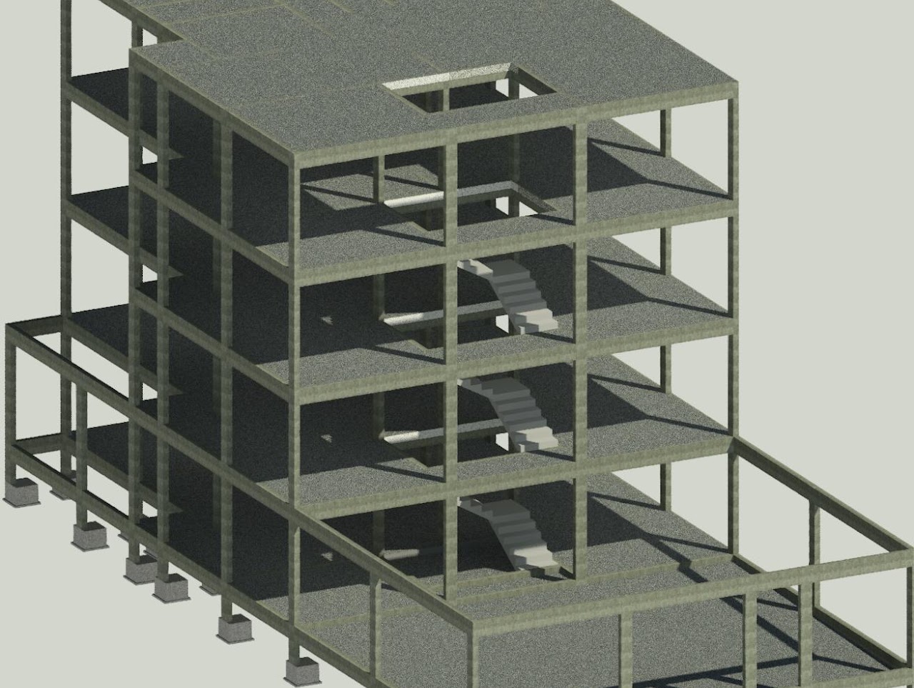 Modelo 3D Revit